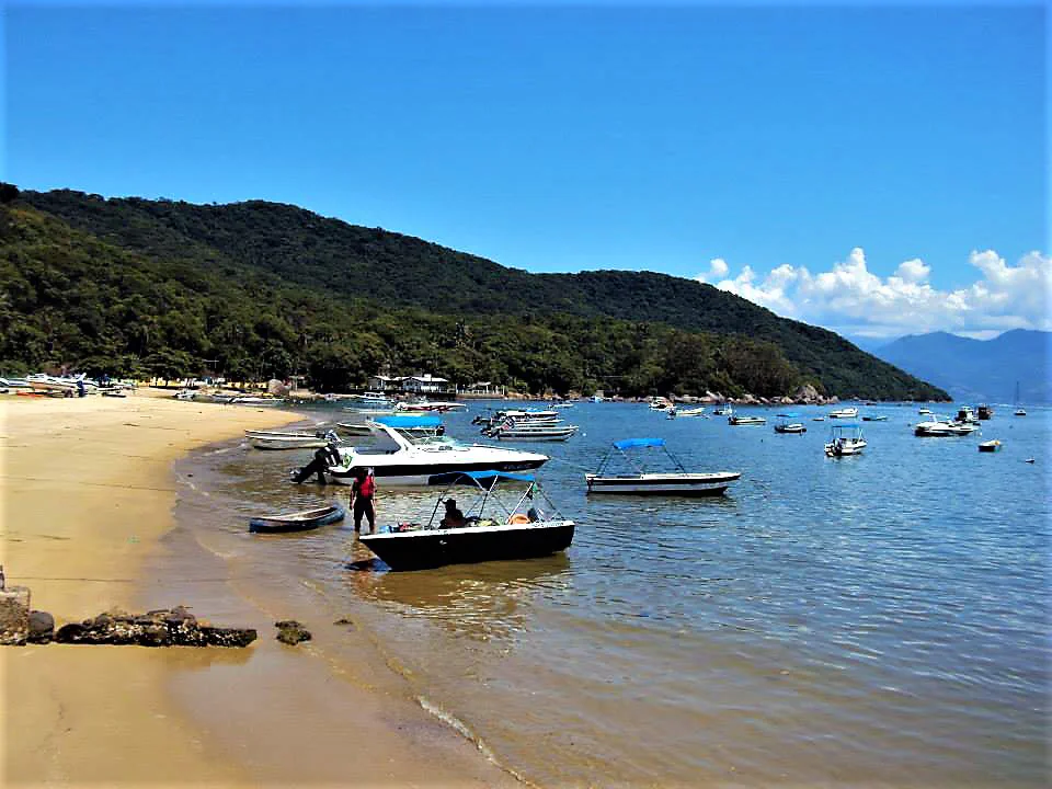 Praia Do Abraão em Angra dos Reis no Rio de Janeiro