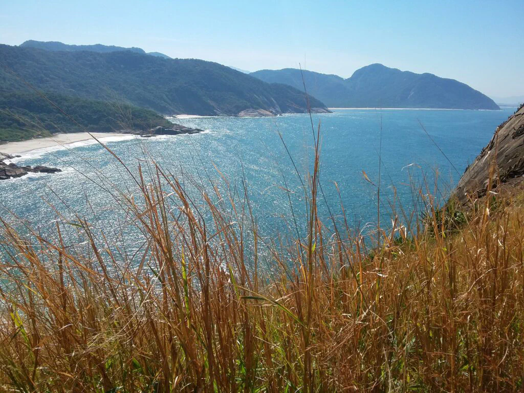 Praia da Barra em Garopaba na Santa Catarina