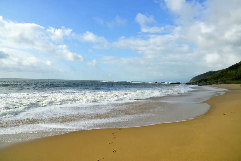 Praia Vermelha na Penha em Santa Catarina