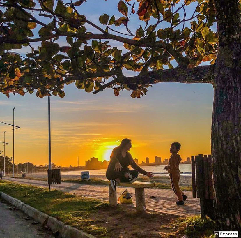 Praia Alegre na Penha em Santa Catarina