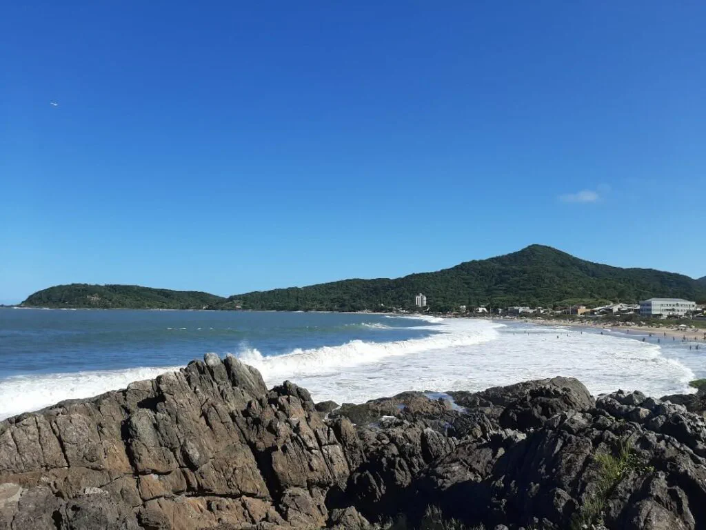 Praia Grande na Penha em Santa Catarina