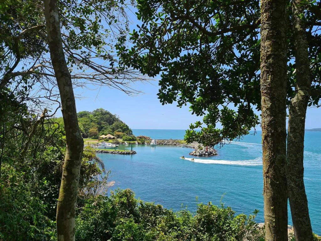 Praia Grossa em Itapema na Santa Catarina